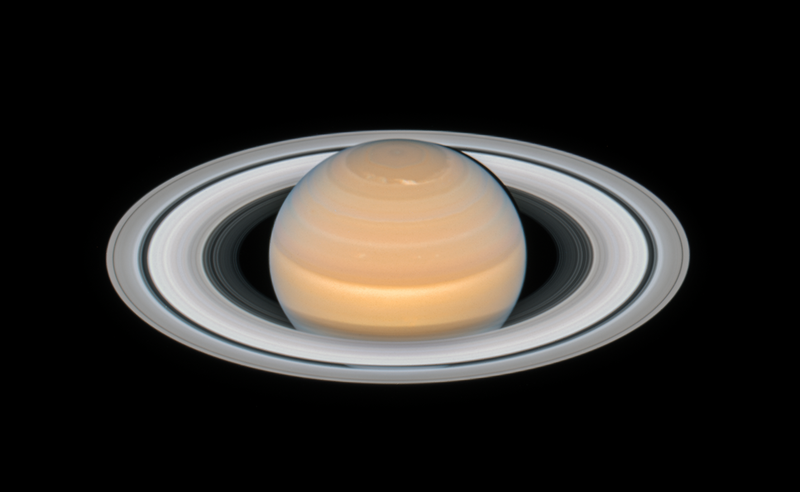 Saturn was in opposition on June 27, allowing Hubble to capture this image.